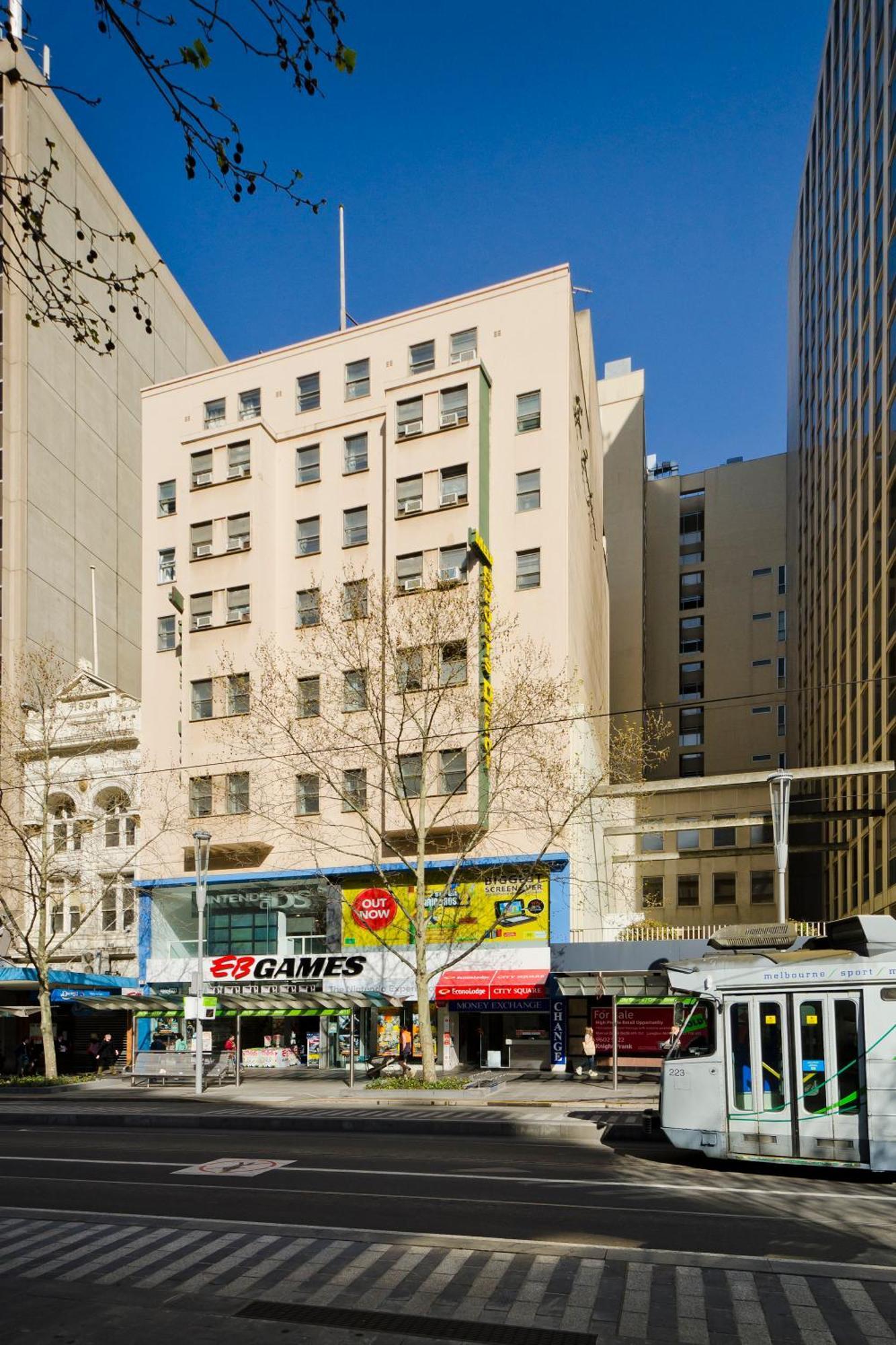 City Square Motel Melbourne Buitenkant foto