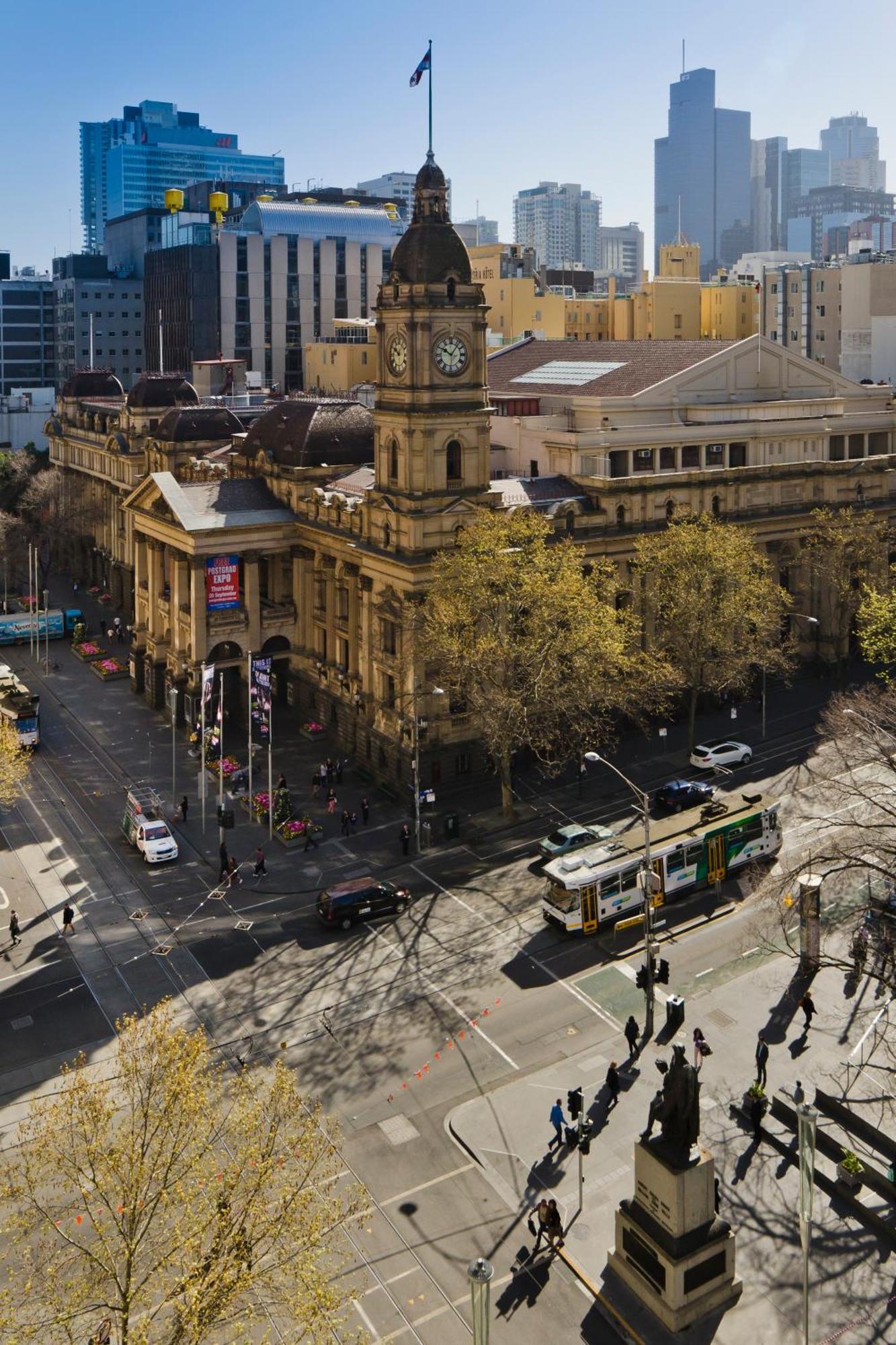 City Square Motel Melbourne Buitenkant foto