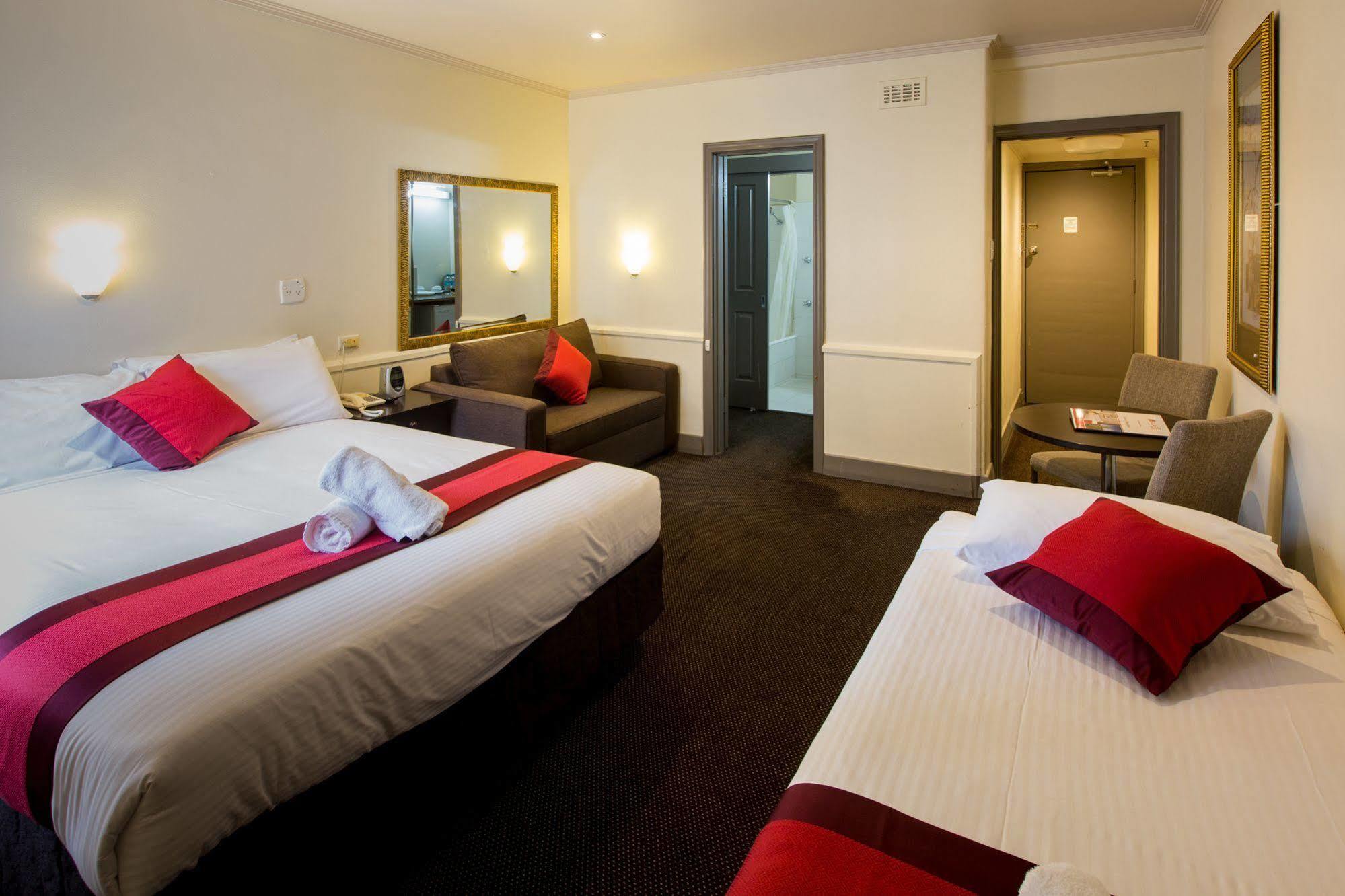 City Square Motel Melbourne Buitenkant foto